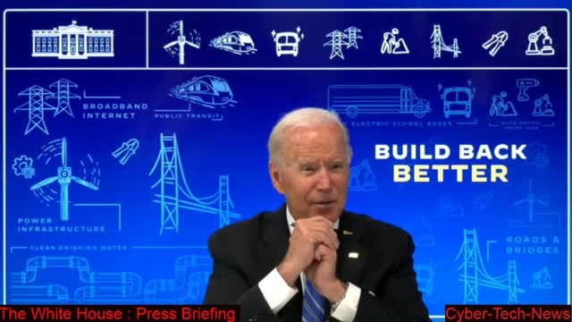 President Biden Discusses the Importance of the Bipartisan Infrastructure Investment & Jobs Act