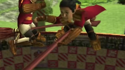 Fred & George Weasley Take Out Hufflepuff! #quidditch #videogames #harrypotter