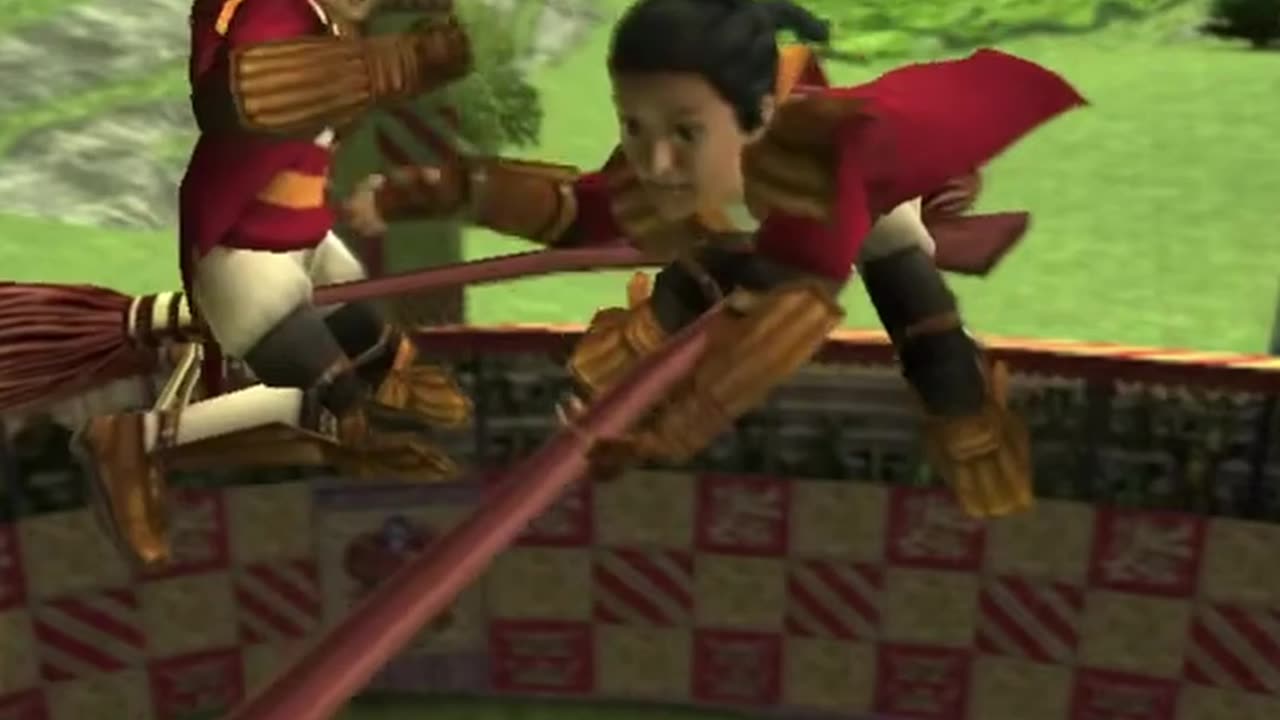 Fred & George Weasley Take Out Hufflepuff! #quidditch #videogames #harrypotter