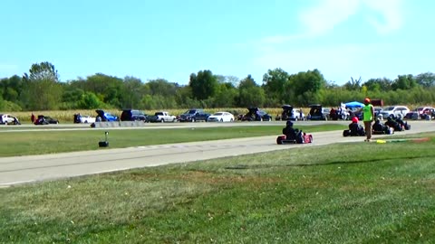 Sugar River Raceway 9-23-21 Box Stock Kart Heat Race