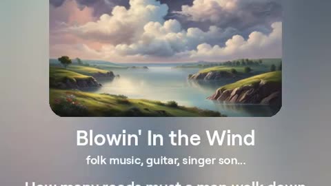 Blowin' In the Wind - version 2