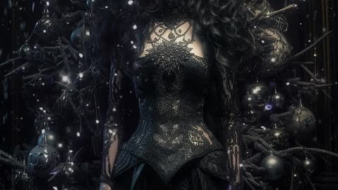 Winter Queen | Gothic Queen | Winter Gothic Queen | AI Art