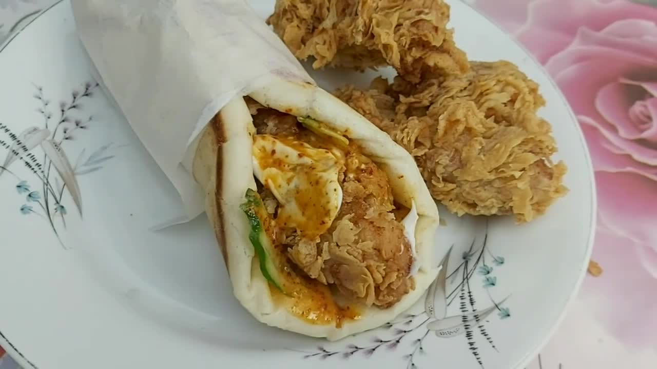 Zinger Shawarma Recipe