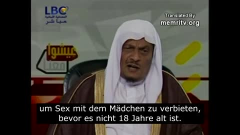 Mohamed und seine Kinderbraut Aischa sind Vorbild!