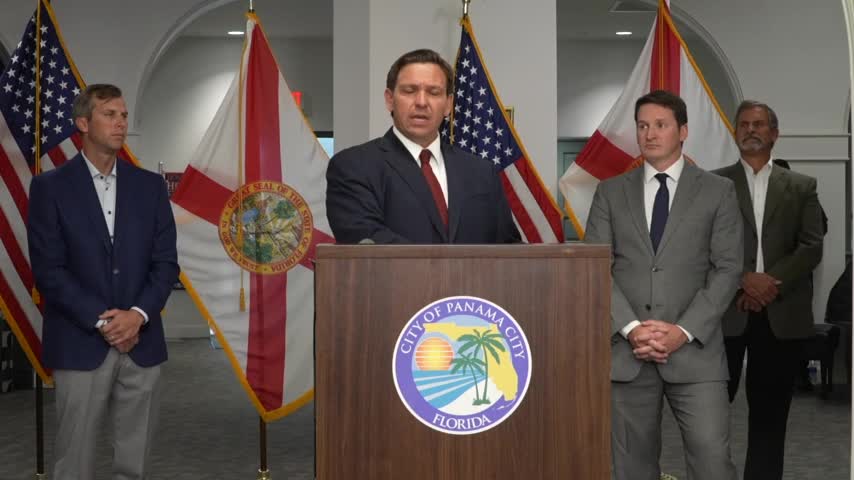 Governor DeSantis Hits Back at Joke Biden