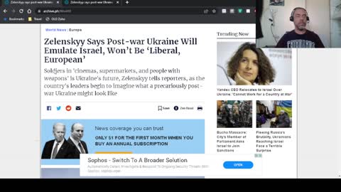 Ukraine will become a “‘big Israel' - Says Ukrainian president Volodymyr Zelenskyy