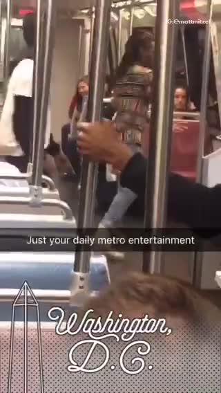 Just your daily metro entertainment