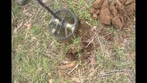 Metal detecting civil war relics