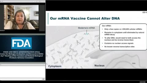 Moderna Appeals FDA- Dr. Moore mRNA Platform and Mechanism of Action