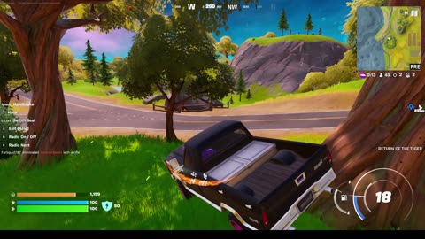 rollin up swinging- fortnite