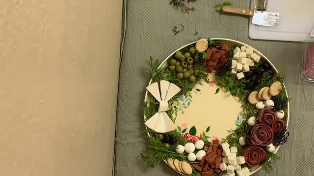 Charcuterie Wreath