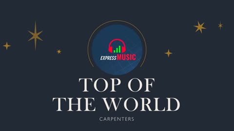 Top Of The World I Carpenters I karaoke with Lead Vocal I ExpressMusic