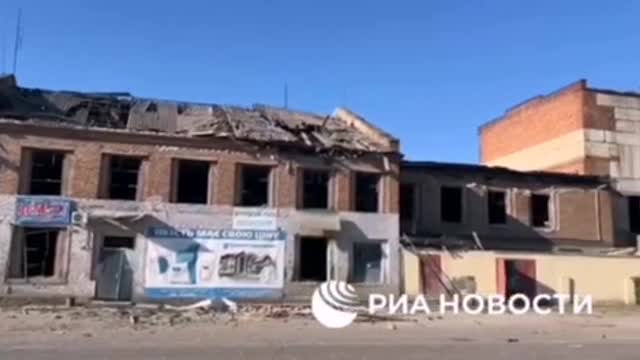 Ukraine War - Burning continues in the saltpeter warehouse