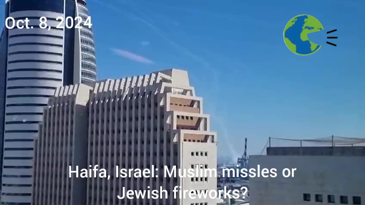 Muslim missles or Jewish fireworks?