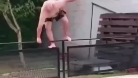 Old Man In The Pool