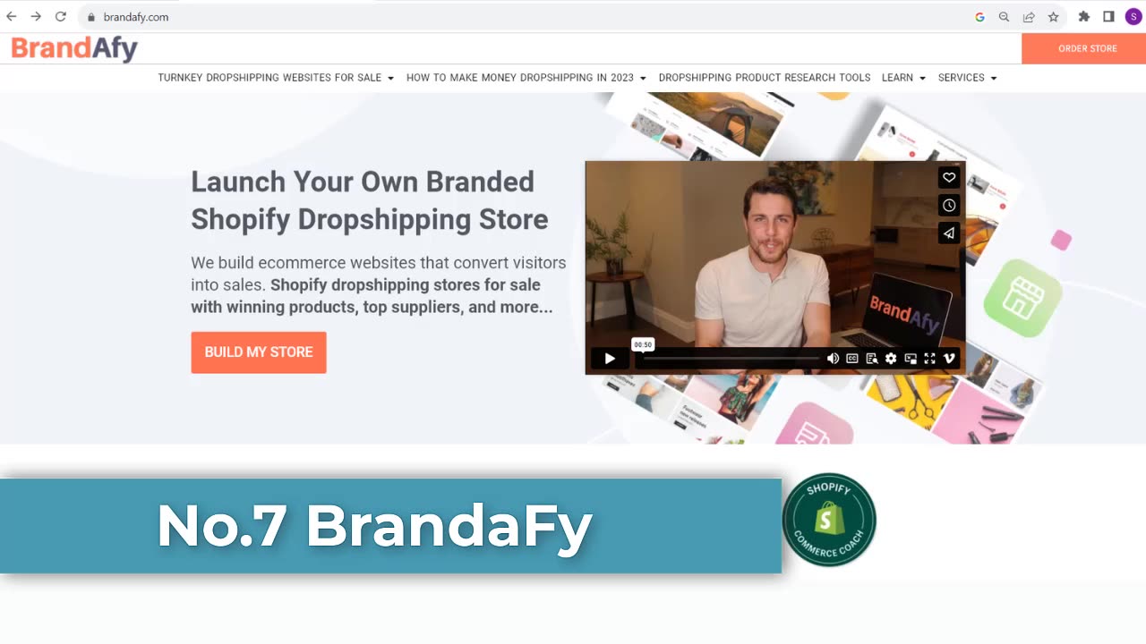 "One Product Store: Exploring the Top 7 Websites for Done For You Shopify Solutions!"