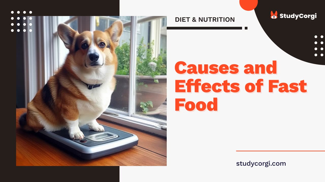 Causes and Effects of Fast Food - Research Paper Example