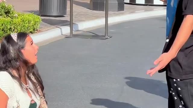 SHE REALLY DROPPED HER 🐶😱 #foryou #foryoupage #funny #fypシ #prank #fyp #hilarious