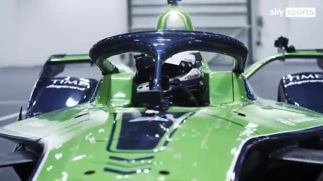 Trent Alexander-Arnold takes on Formula E
