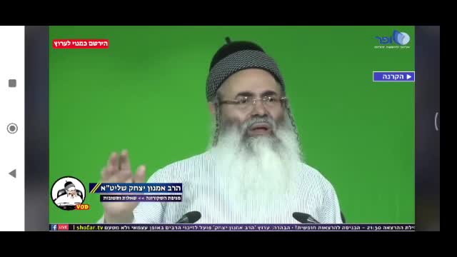הרב אמנון יצחק הפתרון הוא התנגדות והשבתת המדינה
