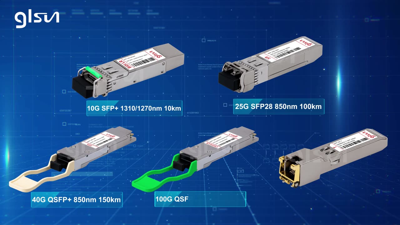 Optic Transceiver Label Info's Intro | GLSUN.COM