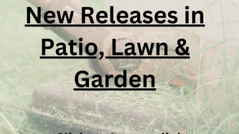 New Releases in Patio, Lawn & Garden