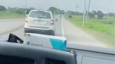 Road Rage Woman