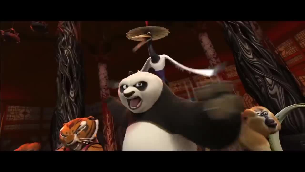 KUNG FU PANDA 2 Clips + Trailer - Part Two (2011) Jack Black-13