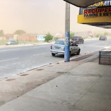 Bikers miraculously escape after billboard misses them by an inch