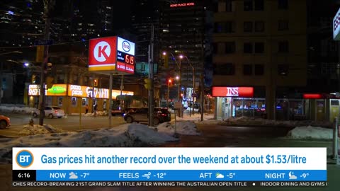 CityBiz_ GTA gas prices hit another record, January market round-up