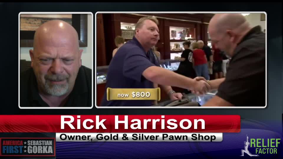 The secrets to Pawn Stars' success. Rick Harrison with Sebastian Gorka One on One