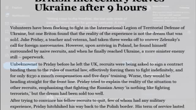 Ukraine Foreign Legion Volunteers STARK Warning, It s a TRAP !!!