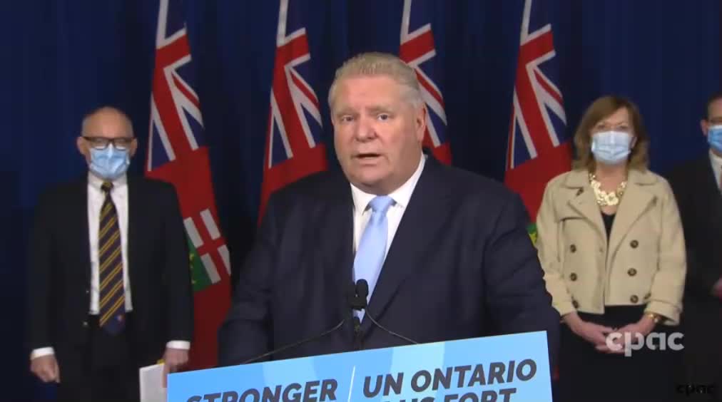 Doug Ford is lifting the vaccine passport in Ontario