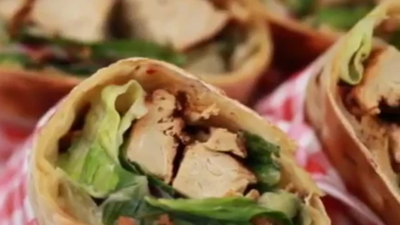 Wrap style sandwich