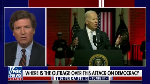 Tucker Carlson: Biden criminalizes dissent