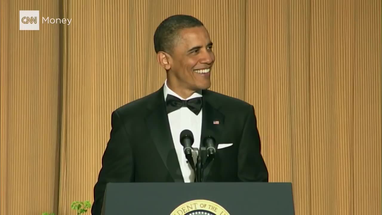 Watch Obama roast Trump