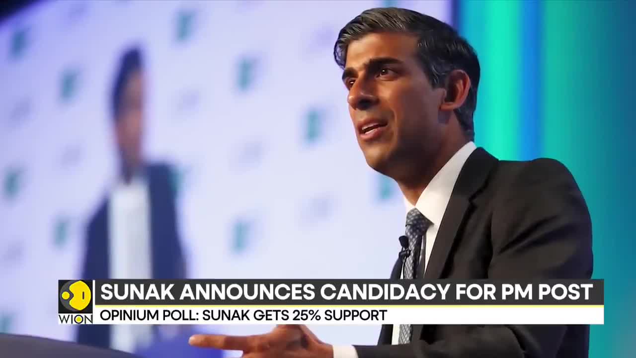 Who will be the next UK PM? Rishi Sunak announces candidacy for PM post