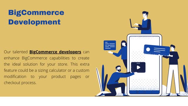 Hire BigCommerce developers to improve your business sales