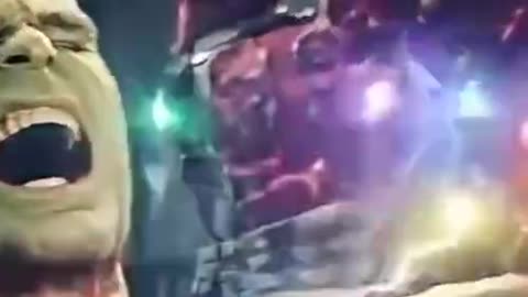 Avengers🔥🤗 Iron Man 🔥Hulk Mashup #Shorts