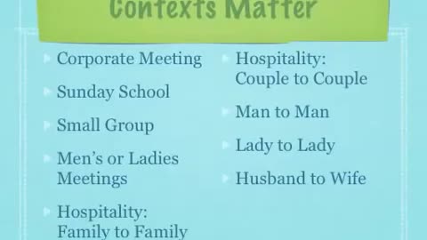 How to Build Relationally in the Local Church