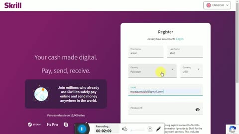 Skrill Account in Pakistan | verify skrill account 2023 verification problem slove