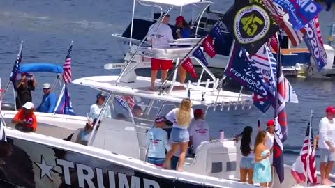 President Trump Loves Boaters For Trump "The Movement"