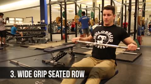 How to properly perform the seated row for optimal muscle gain!