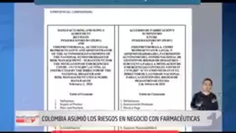 Contrato pfizer-colombia vacunas covid, "no nos haremos responsables por cualquier daño"