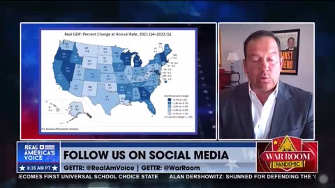 Steve Cortes says It’s very telling if you look at the GDP of every state.