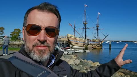 LIVE from Plymouth Rock & the Mayflower...