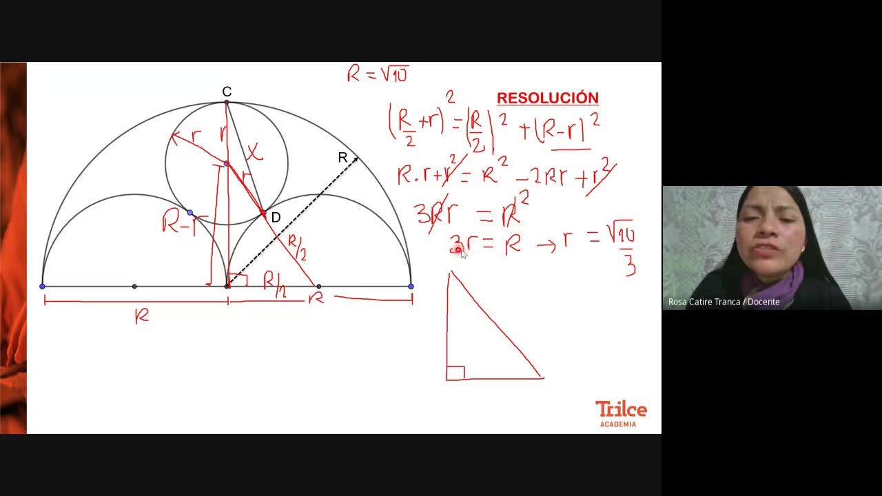 TRILCE SEMESTRAL 2021 | SEMANA 07 | GEOMETRÍA: SEMEJANZA - RM TRIÁNGULO RECTÁNGULO