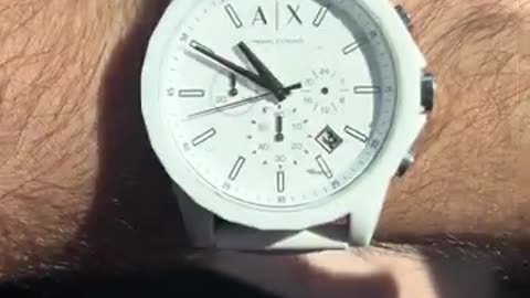The Beautiful White Watch