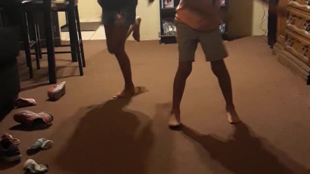 My kids dancing