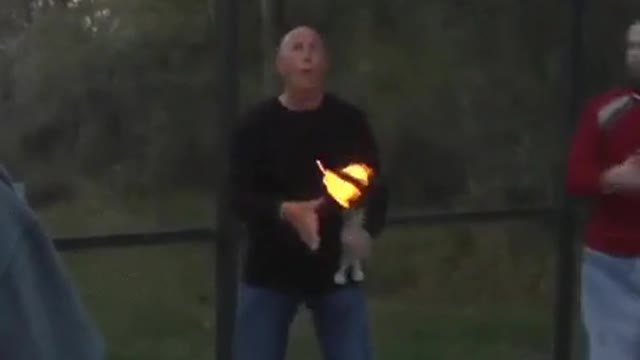 watch out with the fire